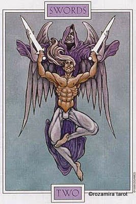 Winged spirit tarot